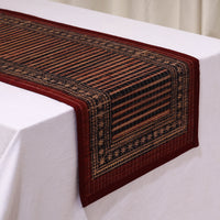 Natural Bamboo Bagh Block Printed Dining Table Runner 26