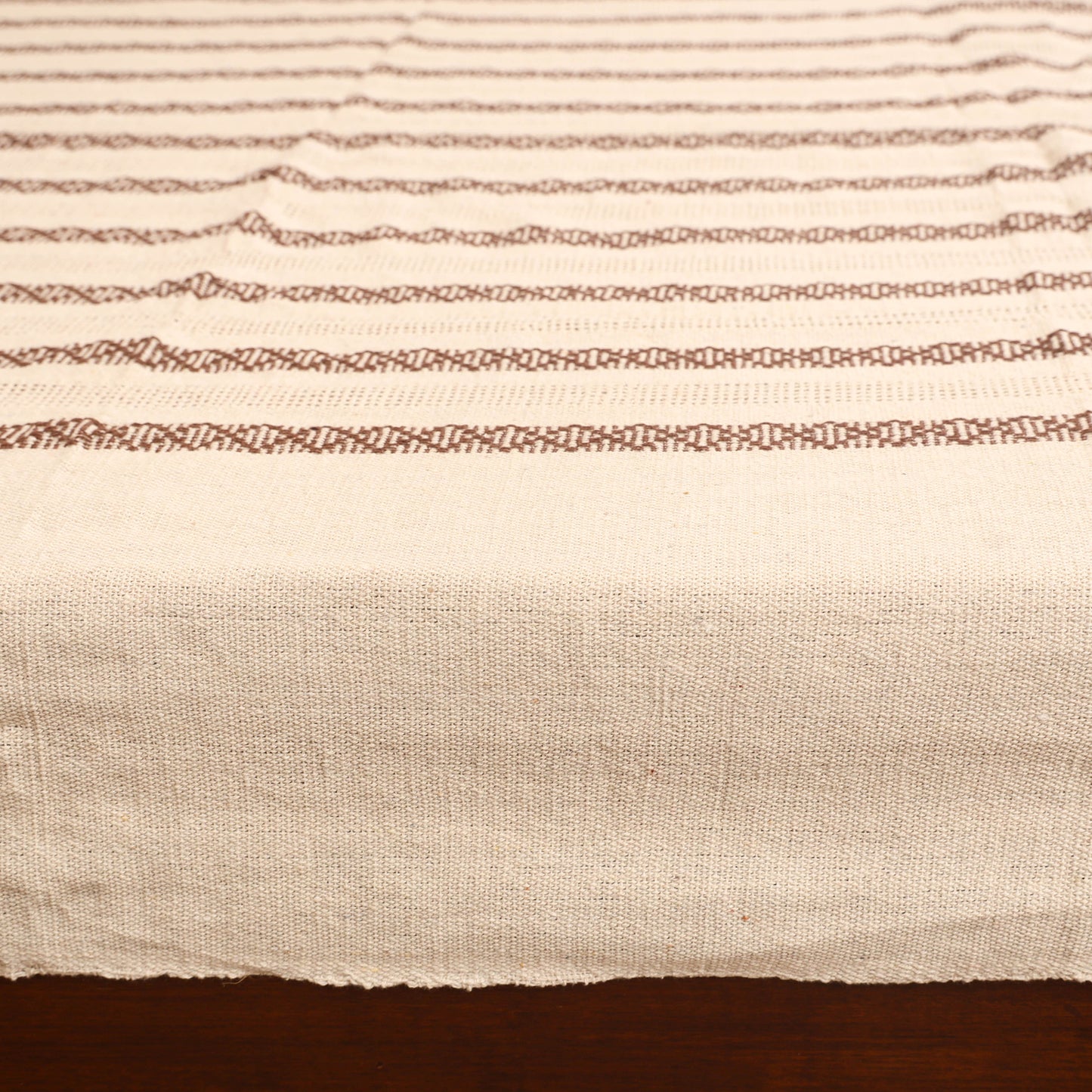 Bijnor Pure Handloom Cotton Double Bed Sheet (108 x 90 in) 44