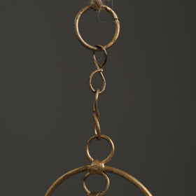 Round - Kutch Copper Coated 2 Bells Wind Chimes 17
