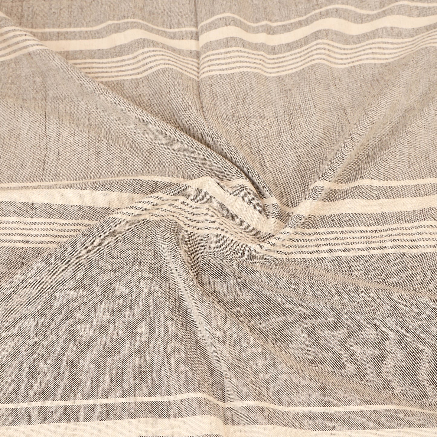 Bijnor Pure Handloom Cotton Double Bed Sheet (108 x 90 in) 46