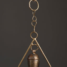 Diamond - Kutch Copper Coated 2 Bells Wind Chimes 12