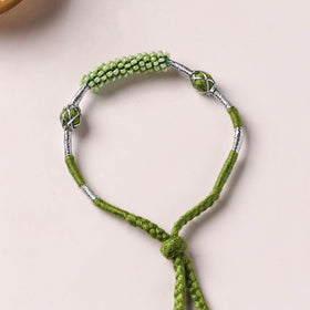 Anant Raksha Thread & Bead Work Lumba Rakhi / Bracelet with Potli 13