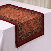 Natural Bamboo Bagh Block Printed Dining Table Runner 32