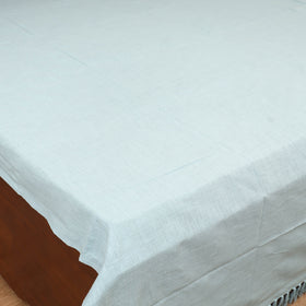 Bijnor Pure Handloom Cotton Double Bed Sheet (108 x 90 in) 48
