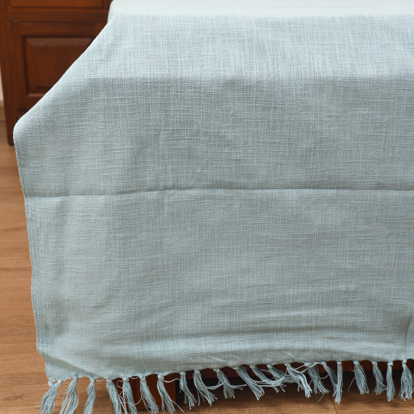 Bijnor Pure Handloom Cotton Double Bed Sheet (108 x 90 in) 48