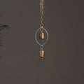 Oval - Kutch Copper Coated 2 Bells Wind Chimes 11