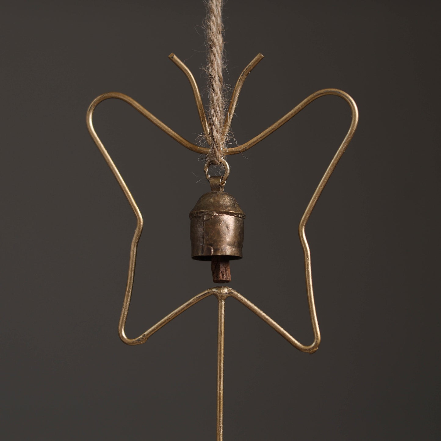 Butterfly - Kutch Copper Coated Bell Stick 07