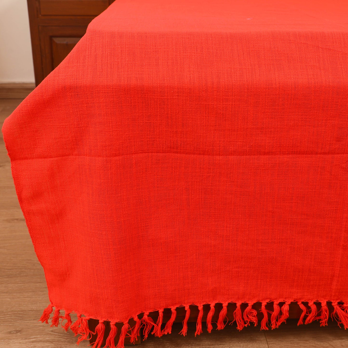 Bijnor Pure Handloom Cotton Double Bed Sheet (108 x 90 in) 50