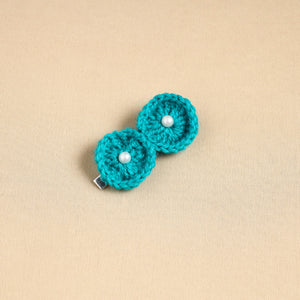 Handmade Crochet Hair Clip 13