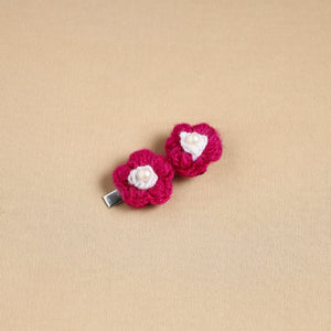 Handmade Crochet Hair Clip 14