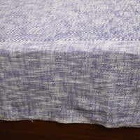 Blue - Pure Cotton Double Handloom Bed Cover from Bijnor 04