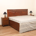 Bijnor Pure Handloom Cotton Double Bed Sheet (108 x 90 in) 52