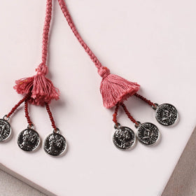 Anant Raksha Thread & Bead Work Lumba Rakhi / Bracelet with Potli 19