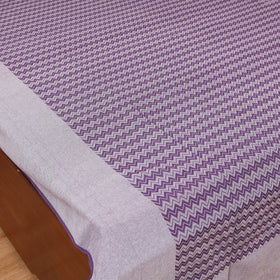 Bijnor Pure Handloom Cotton Double Bed Sheet (96 x 76 in) 53
