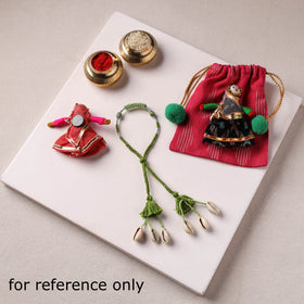 Anant Raksha Thread & Bead Work Lumba Rakhi / Bracelet with Potli 15