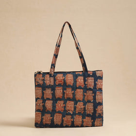  Multicolor Handcrafted Quilted Cotton Hand Bag