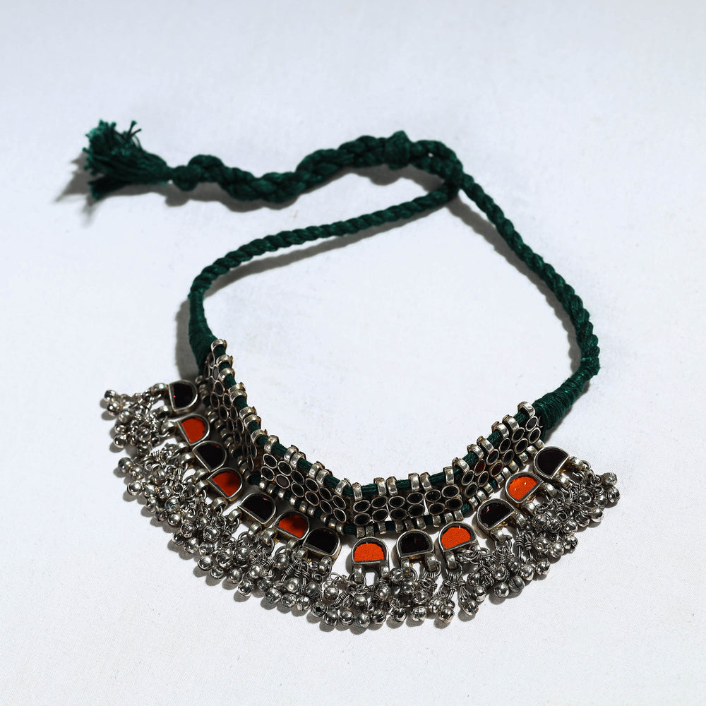 oxidised necklace