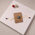 Book - Reusable Hand Embroidered Felt Rakhi for Kids 15