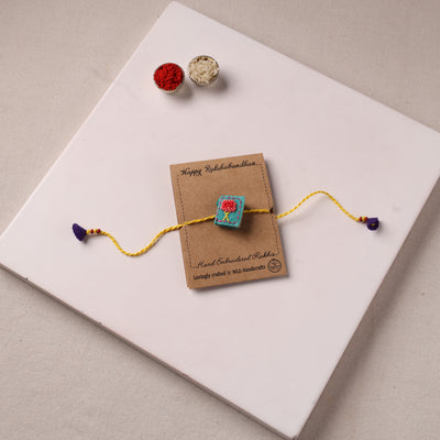 Book - Reusable Hand Embroidered Felt Rakhi for Kids 15