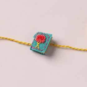 Book - Reusable Hand Embroidered Felt Rakhi for Kids 15