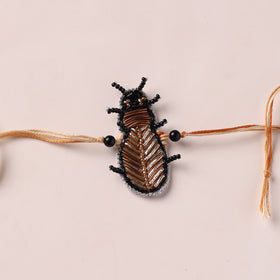 Honey Bee - Handmade Beadwork Rakhi by Jugni 26