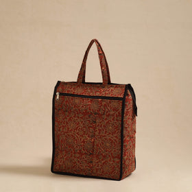  Red Handcrafted Cotton Shopping Hand Bag 