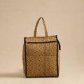  Yellow Handcrafted Cotton Shopping Hand Bag 