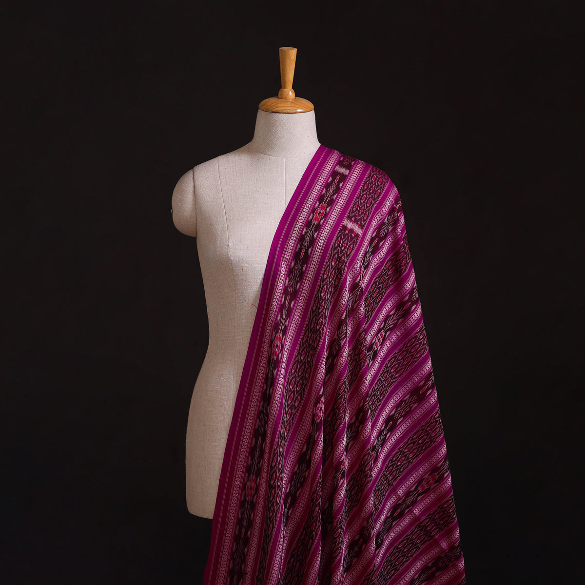 Sambalpuri Handloom Cotton Dabi Ikat Fabric 27