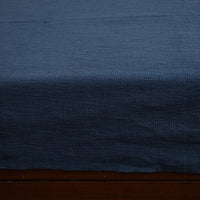 Blue - Pure Cotton Double Handloom Bed Cover from Bijnor 17