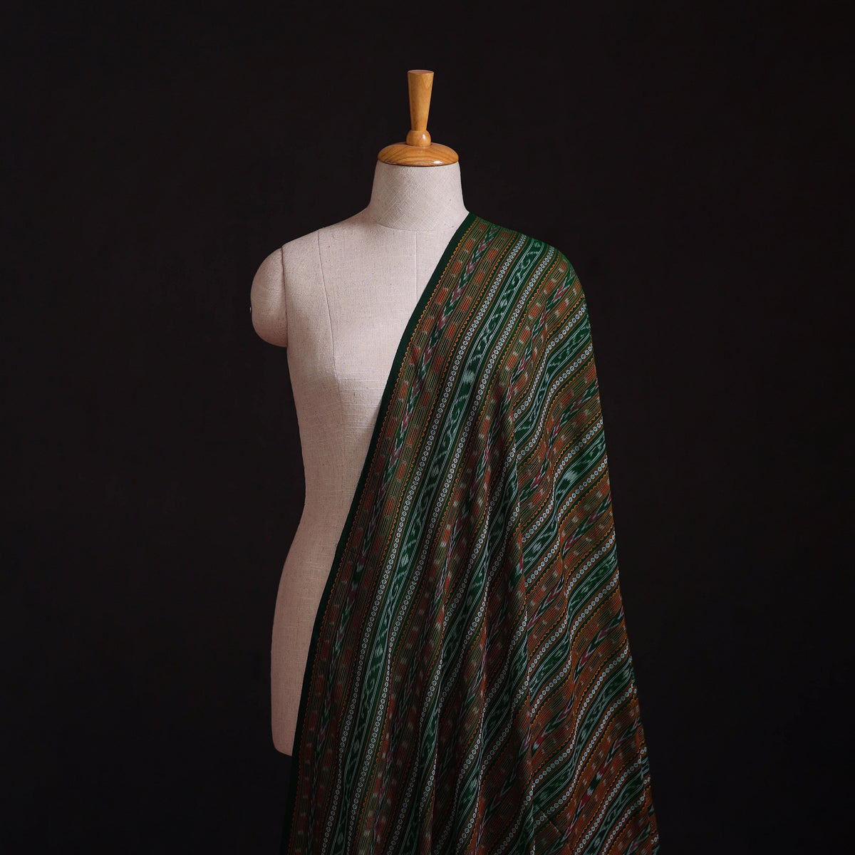 Sambalpuri Handloom Cotton Dabi Ikat Fabric 22