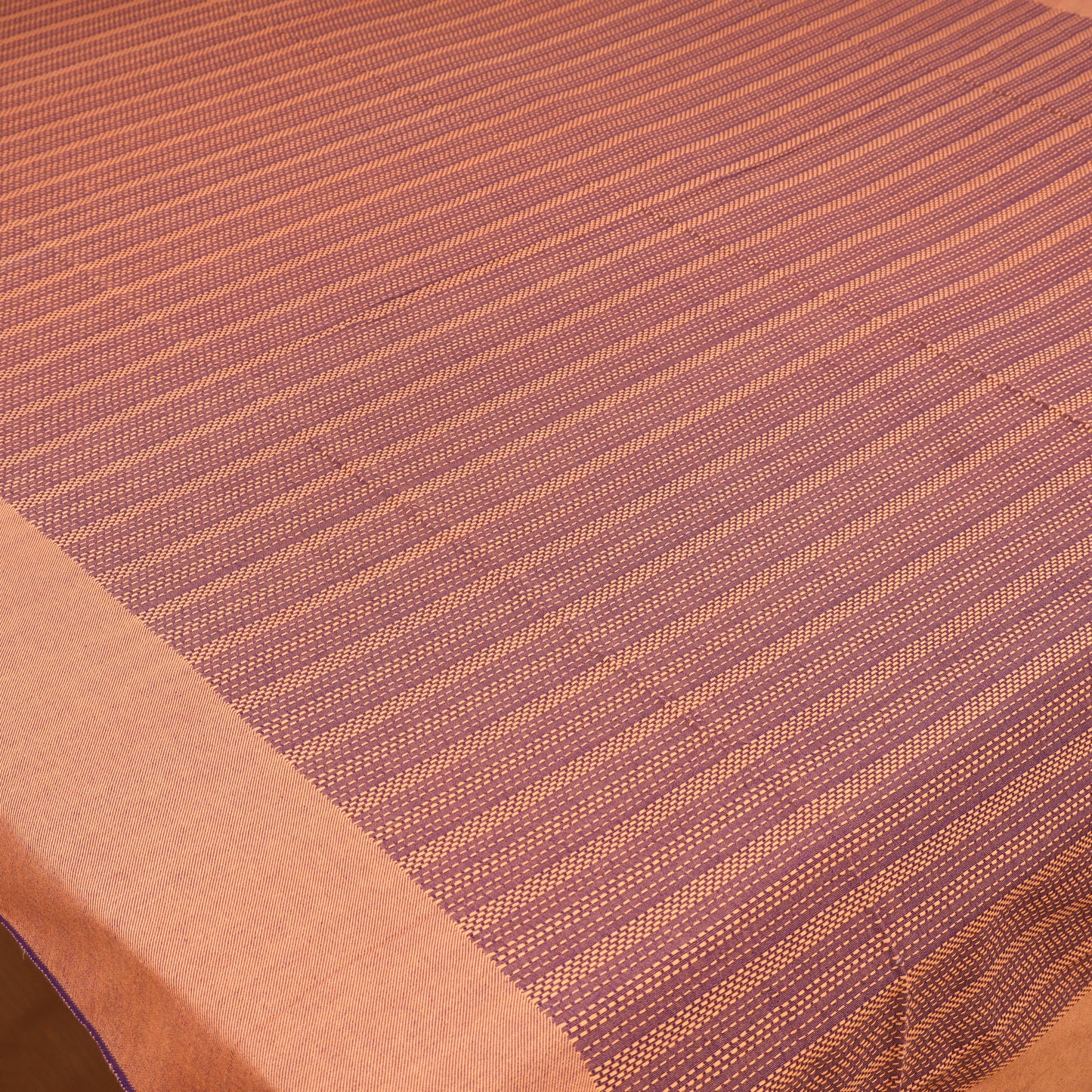 Bijnor Pure Handloom Cotton Double Bed Sheet (96 x 76 in) 64