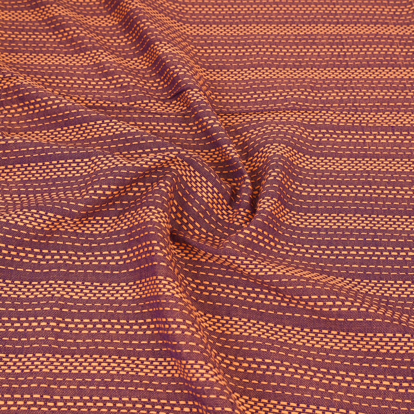 Bijnor Pure Handloom Cotton Double Bed Sheet (96 x 76 in) 64