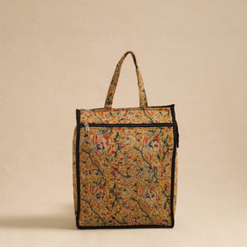  Yellow Handcrafted Cotton Shopping Hand Bag 