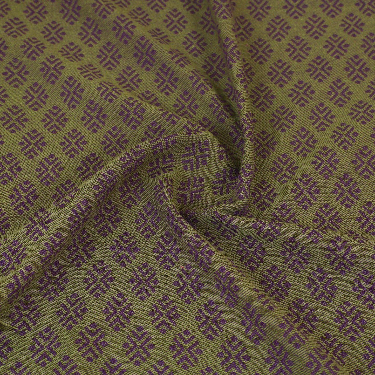 Bijnor Pure Handloom Cotton Double Bed Sheet (96 x 76 in) 65