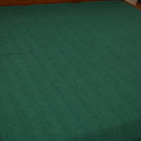 Green - Pure Cotton Double Handloom Bed Cover from Bijnor 22