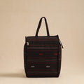  Black Handcrafted Cotton Shopping Hand Bag 