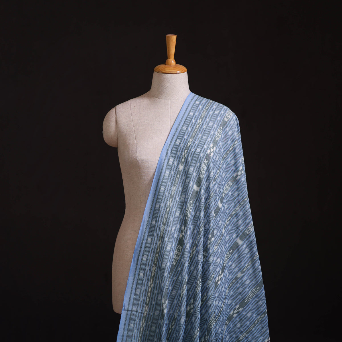Sambalpuri Handloom Cotton Ikat Fabric 02