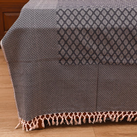 Bijnor Pure Handloom Cotton Double Bed Sheet (96 x 76 in) 68