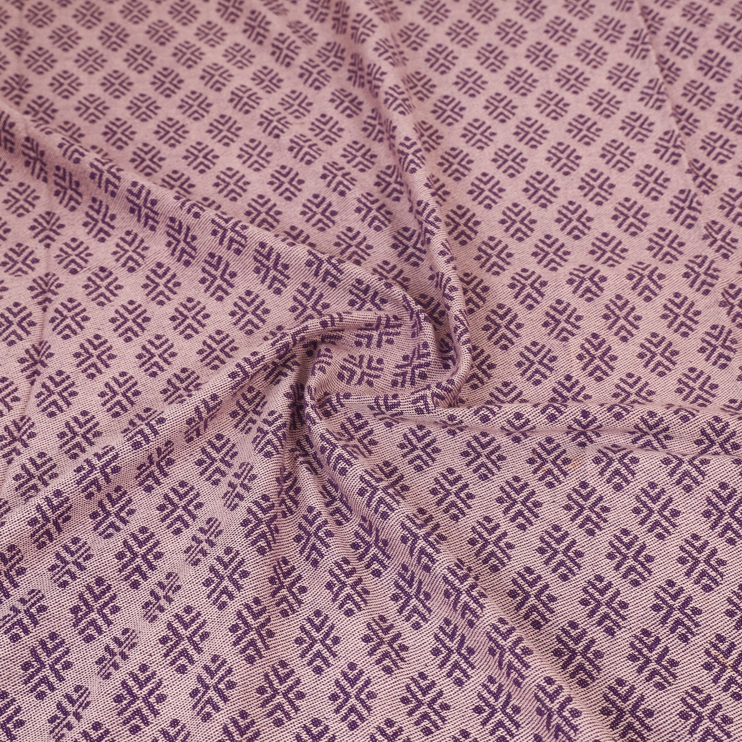 Bijnor Pure Handloom Cotton Double Bed Sheet (96 x 76 in) 69