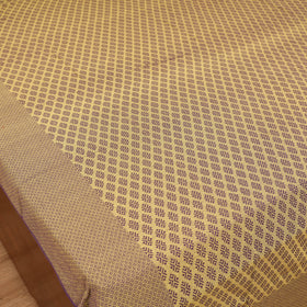 Bijnor Pure Handloom Cotton Double Bed Sheet (96 x 76 in) 70