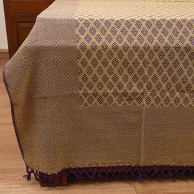 Bijnor Pure Handloom Cotton Double Bed Sheet (96 x 76 in) 70