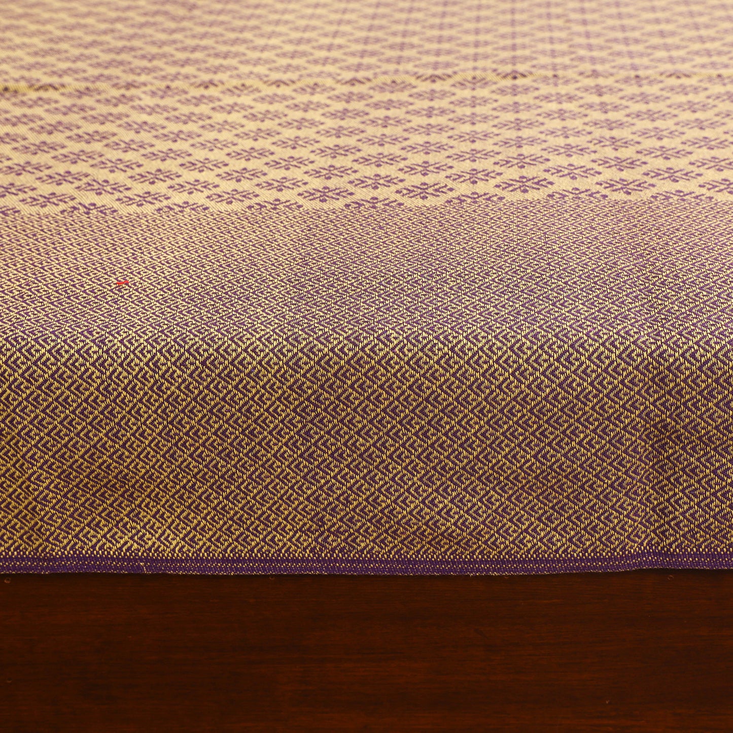 Bijnor Pure Handloom Cotton Double Bed Sheet (96 x 76 in) 70