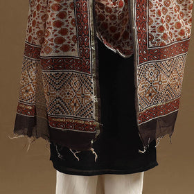 Multicolor - bagru cotton kota doria dupatta 15