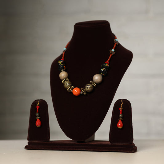 Beadwork Necklace Set