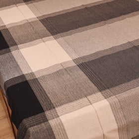 Bijnor Pure Handloom Cotton Single Bed Sheet (90 x 60 in) 73