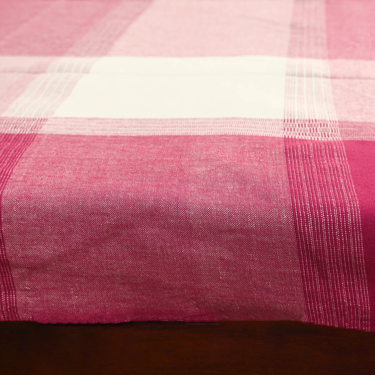 Bijnor Pure Handloom Cotton Single Bed Sheet (90 x 60 in) 74