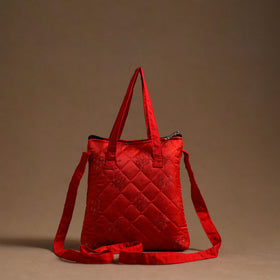  Handcrafted Quilted Silk Sling Bag 34 