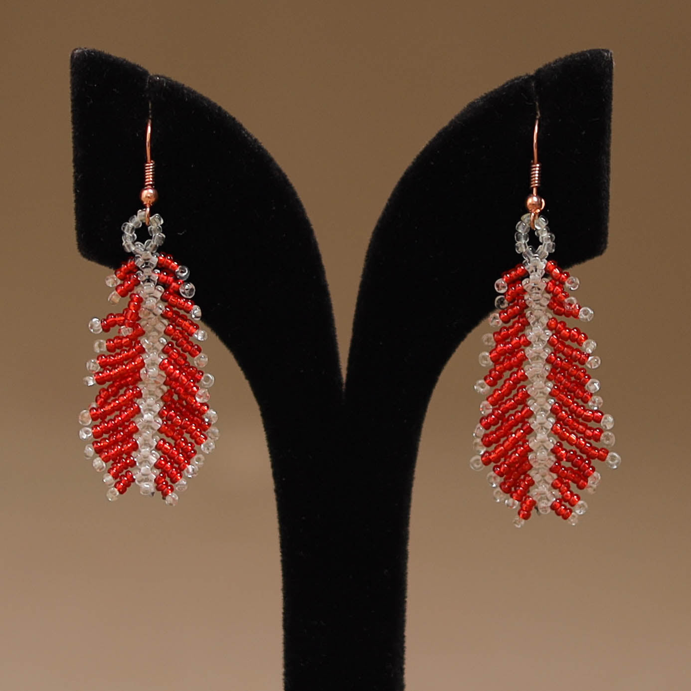 Handmade Beadwork Earrings 03