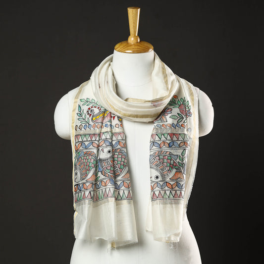 Madhubani Stole 