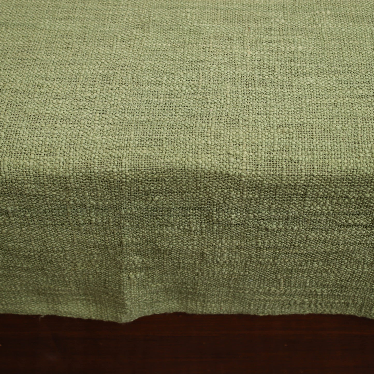 Green - Pure Cotton Double Handloom Bed Cover from Bijnor 32